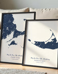 Custom Coastal Map In Navy