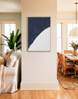 Myrtle Beach canvas map art in coastal setting