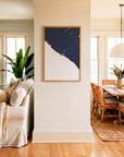 Newport Beach matte map art in coastal setting