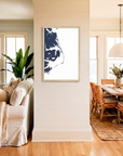Outer Banks matte map art in coastal setting