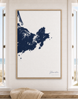 Gloucester canvas map — window-scene interior