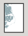 Outer Banks Fine Art Map - Vertical