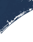 Topsail Island Coastal Map — Fine Art Print Horizontal, navy, No Frame, 10x8