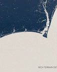 Brunswick Islands canvas map — rich terrain detail