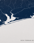 Emerald Coast canvas map — rich terrain detail