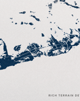 Key West canvas map — rich terrain detail