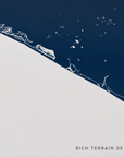 Newport Beach canvas map — rich terrain detail
