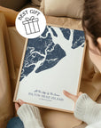 Custom Coastal Map