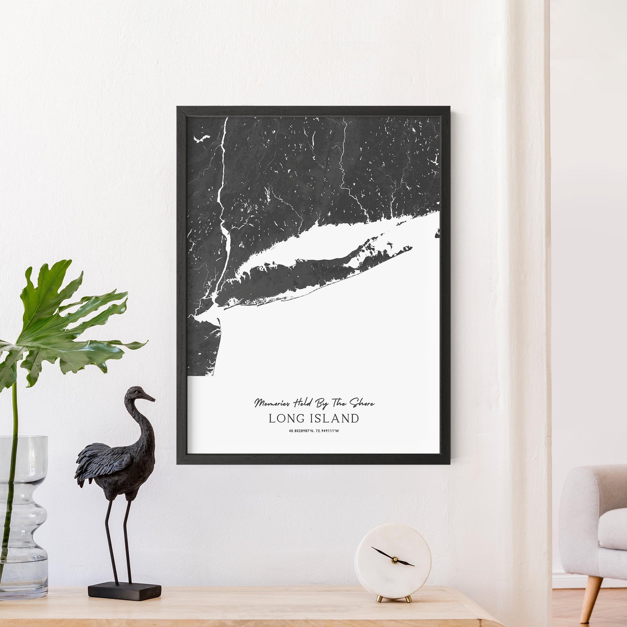 Custom Coastal Map