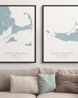 Custom Coastal Map