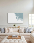 Marco Island canvas map art in cathedral setting