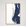 Clearwater Beach Coastal Map — Canvas Vertical, navy, Natural Oak