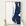 Clearwater Beach canvas map — hands holding the canvas in an oak frame
