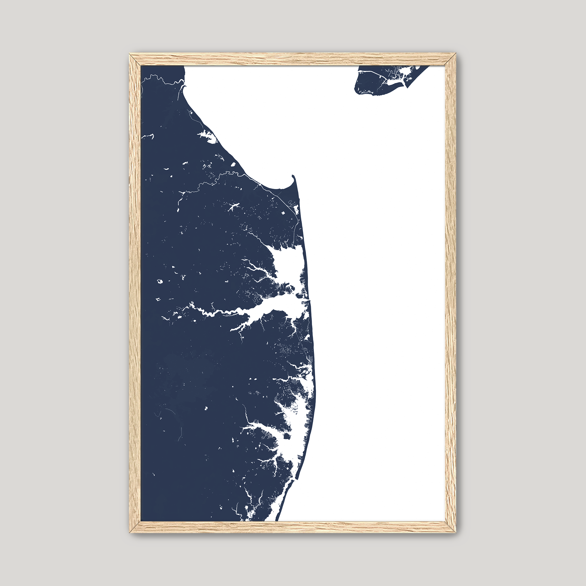 Delaware Beaches Matte Vertical product mockup