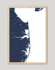 Delaware Beaches Matte Vertical product mockup