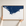 Forgotten Coast canvas map — hands holding the canvas in an oak frame