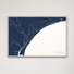 Grand Strand Coastal Map — Canvas Horizontal, navy, Natural Oak