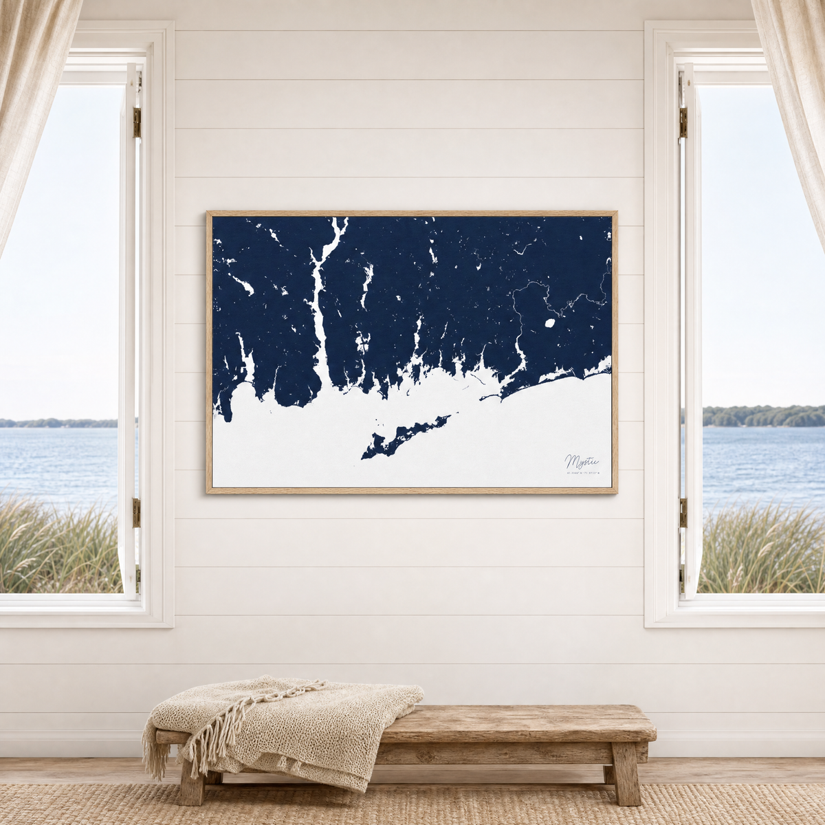 Mystic canvas map — window-scene interior