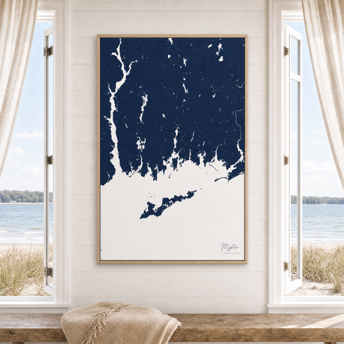 Mystic canvas map — window-scene interior