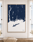 Mystic canvas map — window-scene interior
