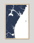 New Hampshire Coast Matte Vertical product mockup