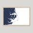 Outer Banks fine art map horizontal product mockup