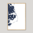 Outer Banks fine art map vertical product mockup