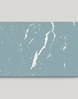Lake George horizontal canvas map, Soft Blue, No Frame