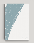 Pawleys Island vertical canvas map, Soft Blue, No Frame