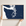 Puget Sound horizontal canvas map in Navy, hands holding an oak-framed canvas
