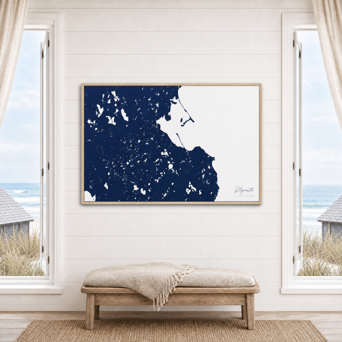 Plymouth canvas map — window-scene interior