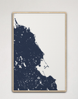 South Shore Massachusetts Canvas Vertical product mockup