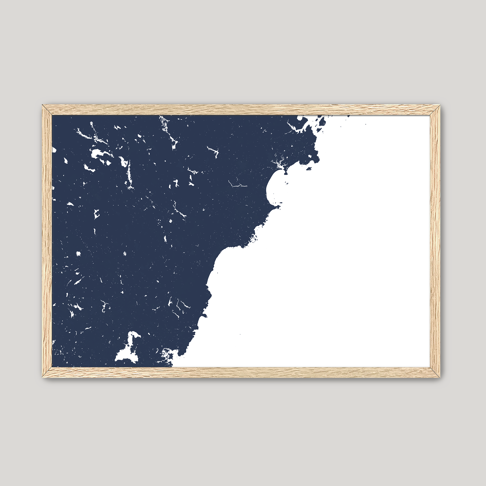 Southern Maine Coast Matte Horizontal product mockup