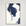 St. Petersburg Coastal Map — Canvas Vertical, navy, Natural Oak