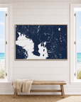 Tampa canvas map — window-scene interior
