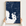 Tampa canvas map — hands holding the canvas in an oak frame