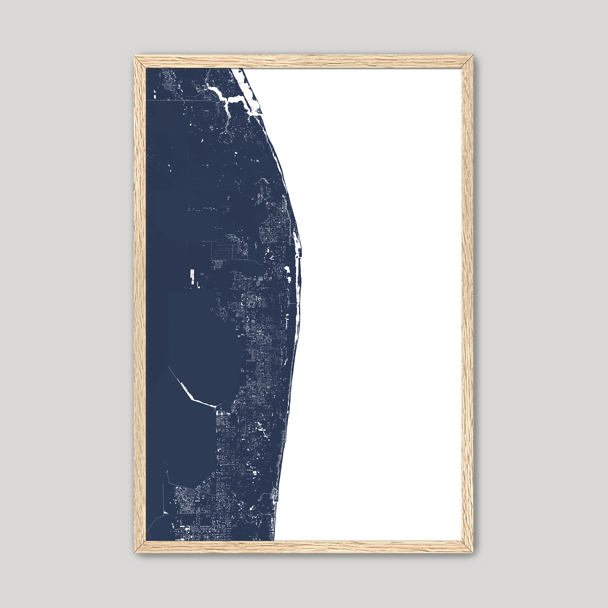 The Palm Beaches Matte Vertical product mockup