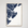 Tybee Island Coastal Map — Canvas Vertical, navy, Natural Oak